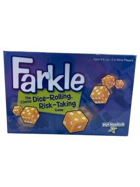 Farkle Dice Game PlayMonster New Sealed Classic Risk-Taking 2021